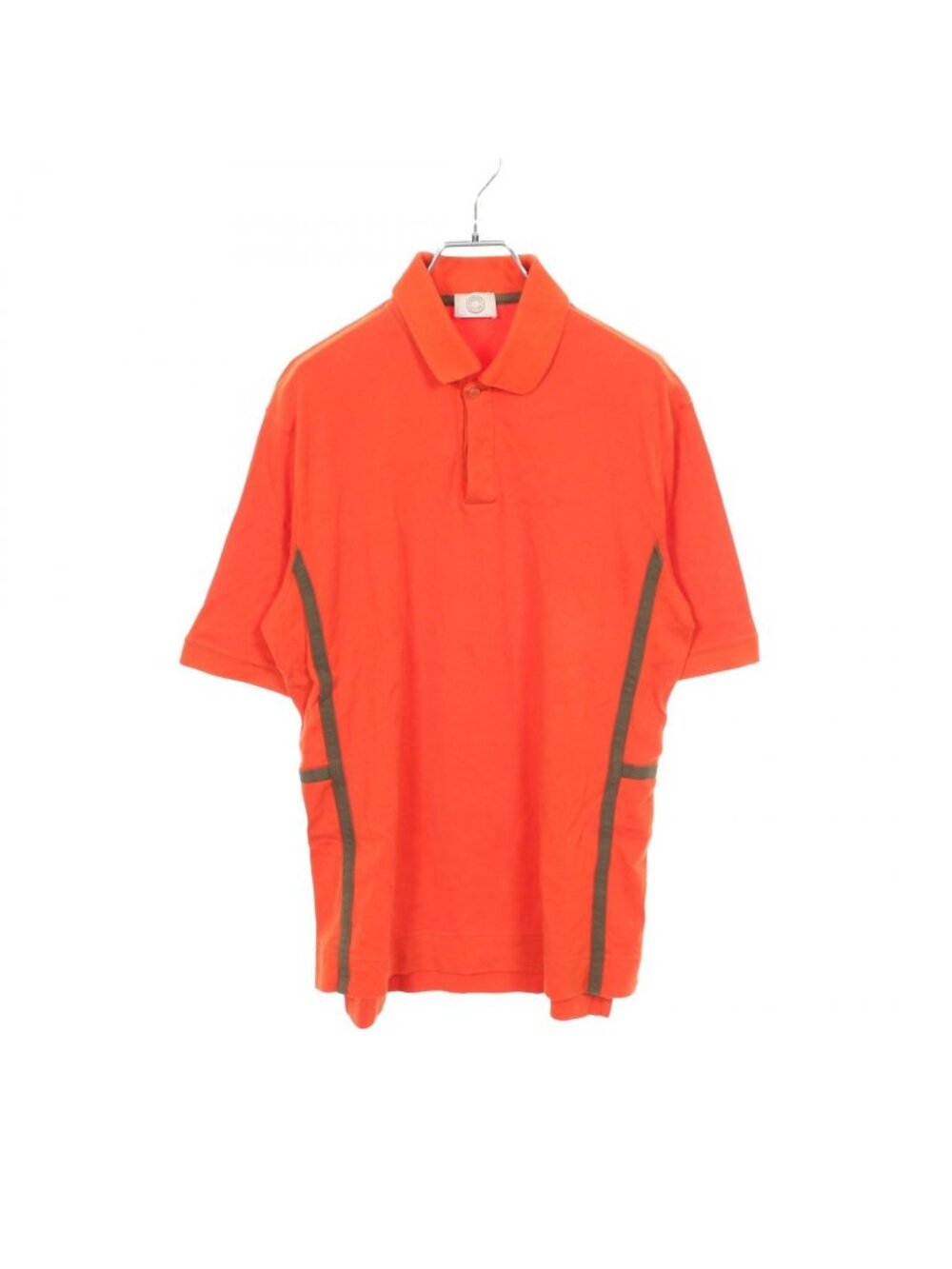 Hermes Polo Shirt Sellier Buttons Short Sleeve Cotton